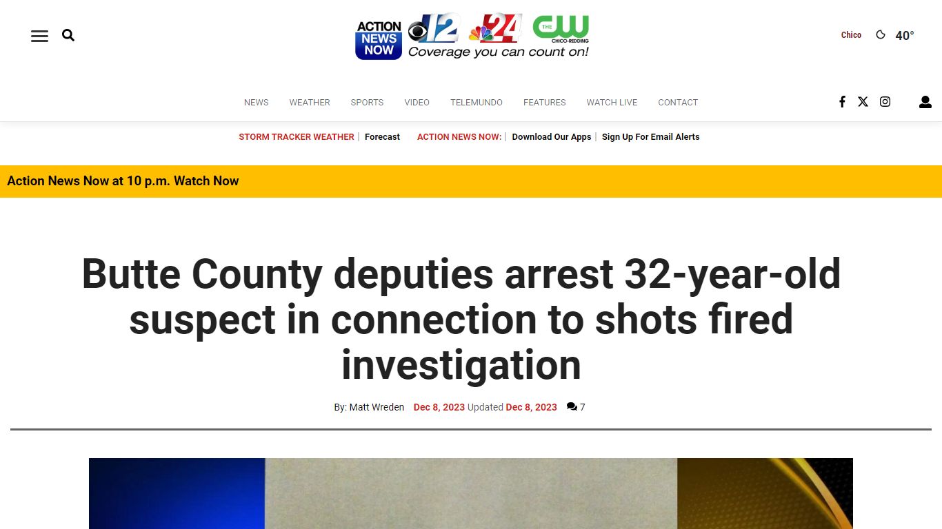 Butte County deputies arrest 32-year-old suspect in connection to shots ...